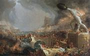 Thomas Cole the course of empire destruction Spain oil painting artist